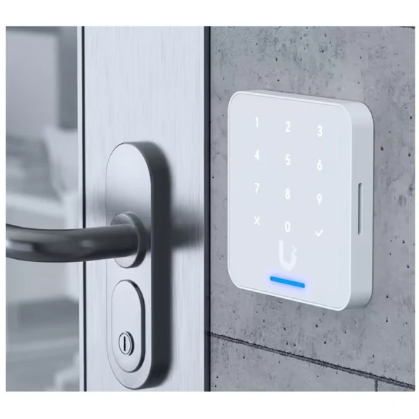 Lector de Acceso Ubiquiti UniFi Reader Flex Blanco IP55 NFC PIN PoE para Interior/Exterior - Image 8