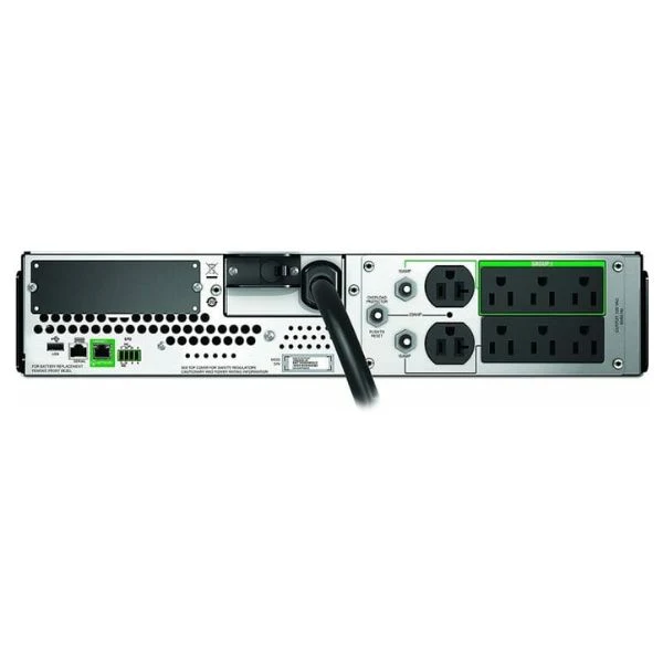 UPS APC SMT3000RM2UC/ 3000VA/ LCD/ 120V/ Rack 2U/ SmartConnect/ 6x NEMA 5-15R + 2x NEMA 5-20R - Image 3
