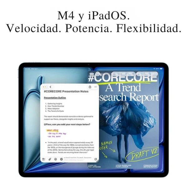 Tablet Apple iPad Air 13" - M4 - Wi-Fi - 128GB - (2026) - Blue - MH5P4LL/A - Image 3
