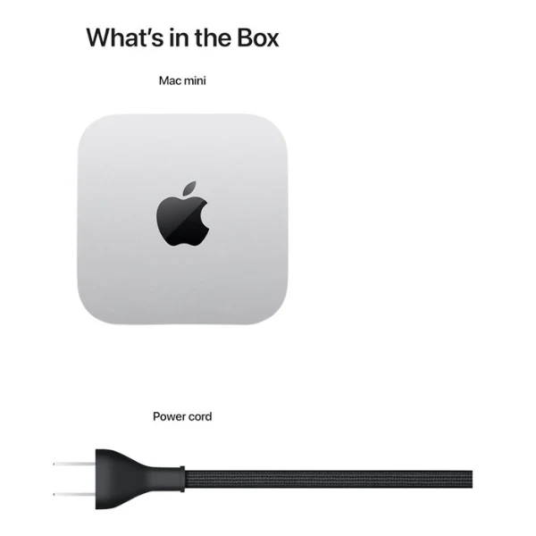 Mac mini Apple M4 (Late 2024) - Chip M4 10 Núcleos - 24GB Memoria Unificada - 512GB SSD - GPU 10 Núcleos - Plata - MCYT4LL/A - Image 8