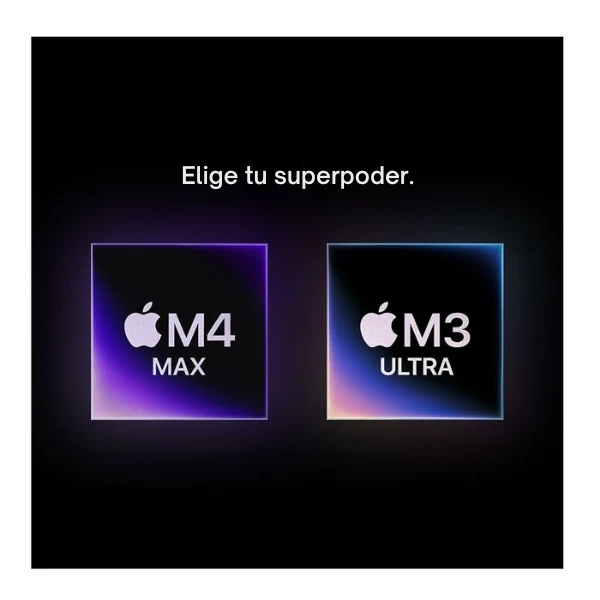 Mac Studio Apple M3 Ultra (Early 2025) - Chip M3 Ultra 28 Núcleos - 96GB Memoria Unificada - 1TB SSD - GPU 60 Núcleos - Plata - MU973LL/A - Image 2