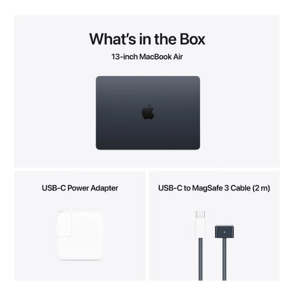 Laptop Apple MacBook Air 13 MC6C4LL/A Pantalla 13.6" - M4 - 16GB Memoria - 256GB SSD - 8-Core GPU - Midnight" - Image 8