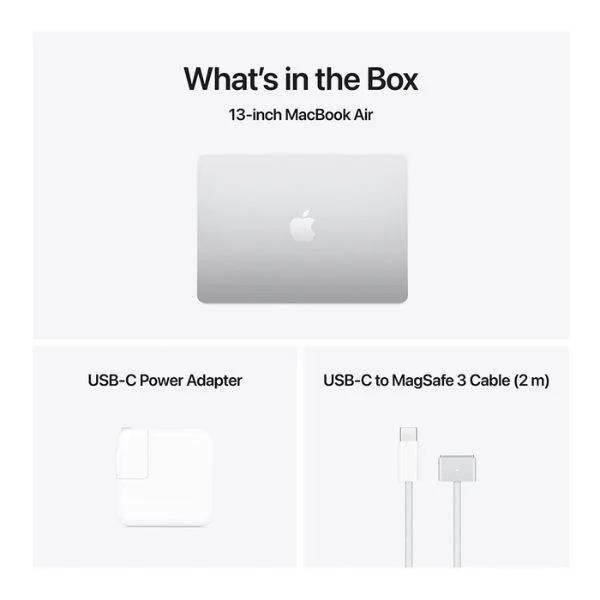 Laptop Apple MacBook Air 13 MW0W3LL/A Pantalla 13.6" - M4 - 16GB Memoria - 256GB SSD - 8-Core GPU - Silver" - Image 8