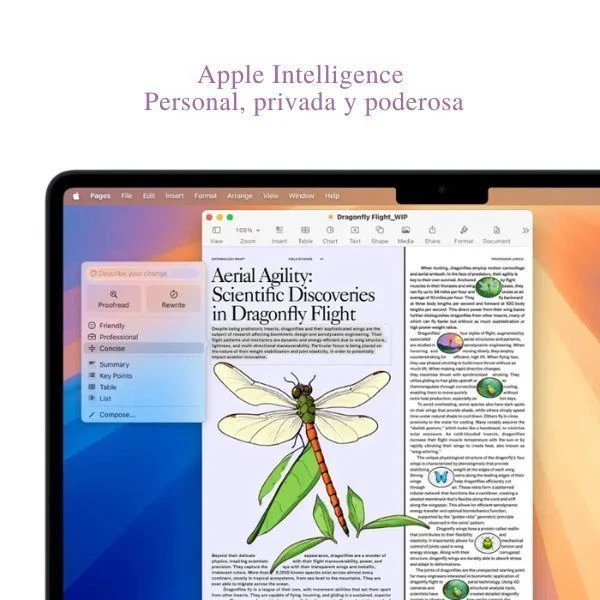 Laptop Apple MacBook Air 15 MW1L3LL/A Pantalla 15.3" Liquid Retina - M4 - 16GB Memoria - 256GB SSD - 10-Core GPU - Midnight" - Image 8