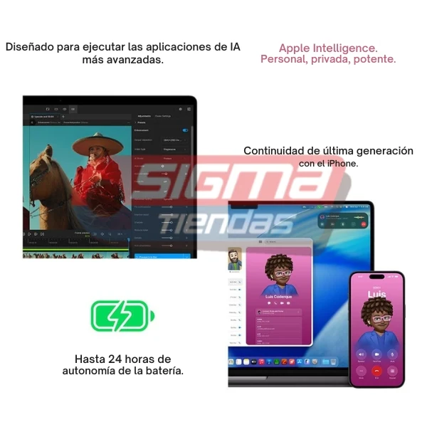 Laptop Apple MacBook Pro 14 MJLV4LL/A Pantalla 14.2" Liquid Retina XDR - M5 Pro - 24GB Memoria - 2TB SSD - 16-Core GPU - Silver - Image 7