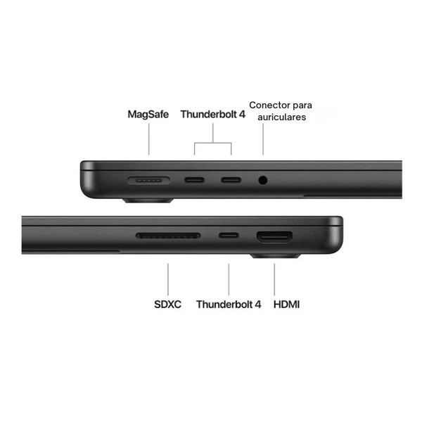 Laptop Apple MacBook Pro 14 MW2U3LL/A Pantalla 14.2" - M4 - 16GB Memoria - 512GB SSD - 10-Core GPU - Space Black" - Image 7