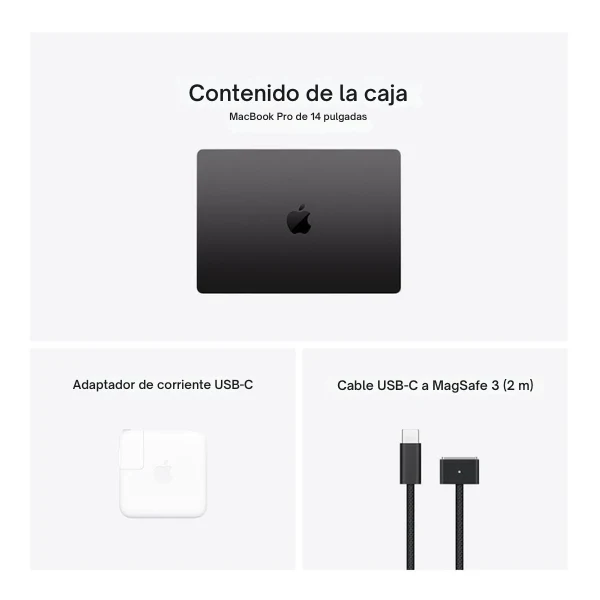 Laptop Apple MacBook Pro 14 MW2U3LL/A Pantalla 14.2" - M4 - 16GB Memoria - 512GB SSD - 10-Core GPU - Space Black" - Image 8