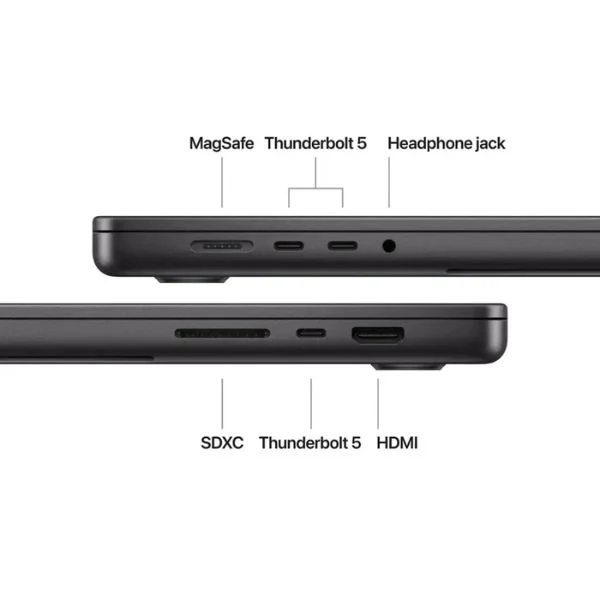 Laptop Apple MacBook Pro 16" - M4 Pro - 48GB RAM - 1TB SSD - (Late 2024) - Space Black - Z1FT000CE - Image 4