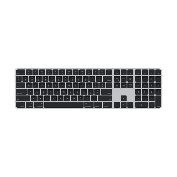 Teclado Apple Magic Keyboard con Touch ID y Teclado Numérico - Para Mac con Apple Silicon - Recargable USB-C - Bluetooth - Negro - MXK83LL/A