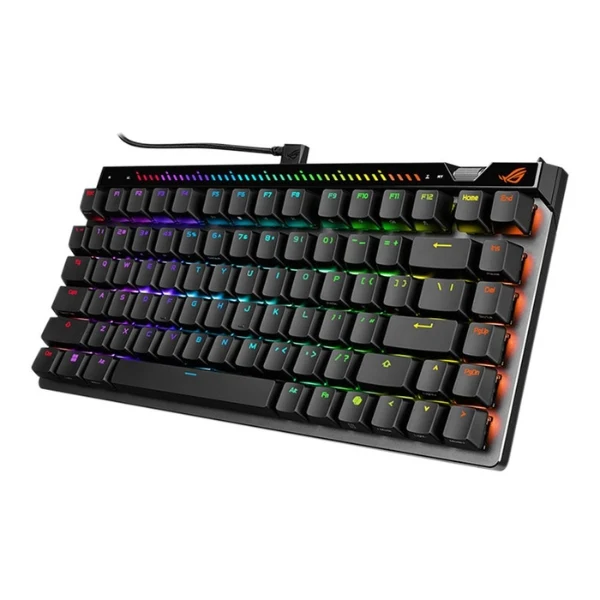 Teclado gaming cableado ASUS ROG Falchion Ace 75 HE RGB con switches magnéticos Hall Effect - FALA75HE/B/ABS - Negro - Image 3