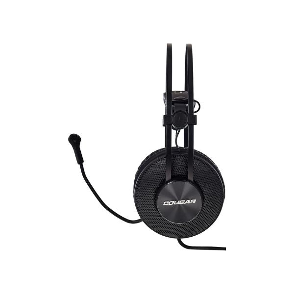 Audífonos Gaming Cougar Immersa Essential - 40mm - Micrófono 9.7mm - RGB - 3.5mm - USB - Diadema Acero - Negro - Image 3