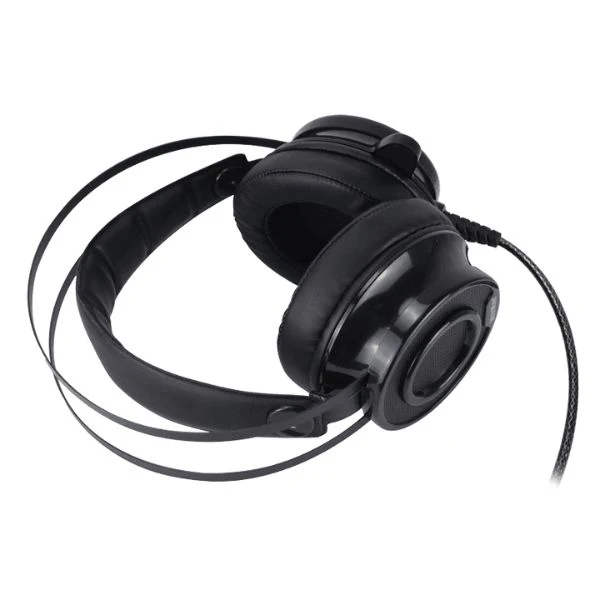 Audífonos Gaming GameMax G200 Pro - 50mm - LED 7 Colores - 3.5mm - USB - Cancelación de Ruido - Negro - Image 7