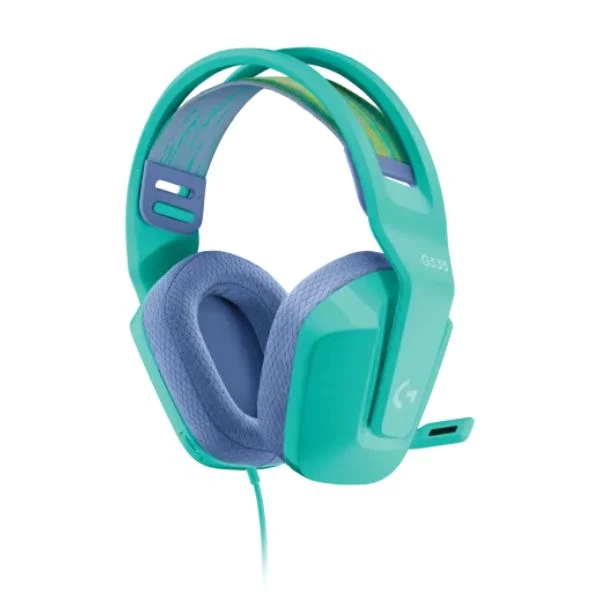 Audífonos Gaming Logitech G335 - 40mm - 3.5mm - Multiplataforma - Diadema Suspensión - Color Menta - 981-001023 - Image 2