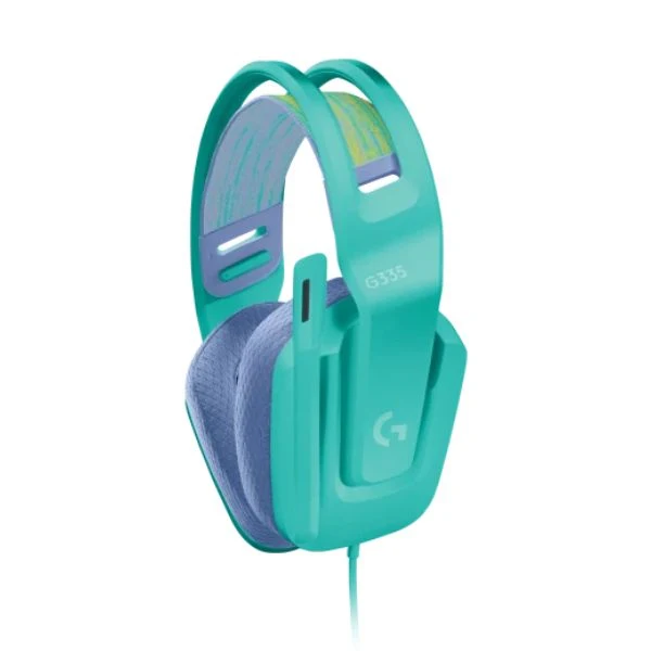 Audífonos Gaming Logitech G335 - 40mm - 3.5mm - Multiplataforma - Diadema Suspensión - Color Menta - 981-001023 - Image 3