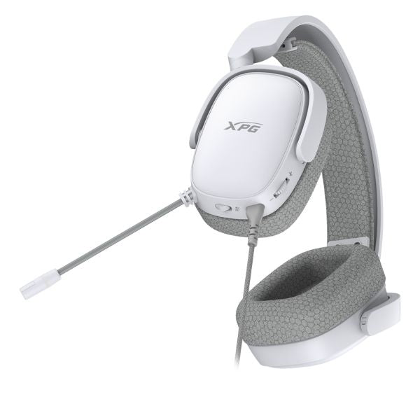 Audífonos Gaming XPG PRECOG S - 50mm - USB-C - Sonido 7.1 - Audio Espacial - Color Blanco - S-WHCWW - Image 6