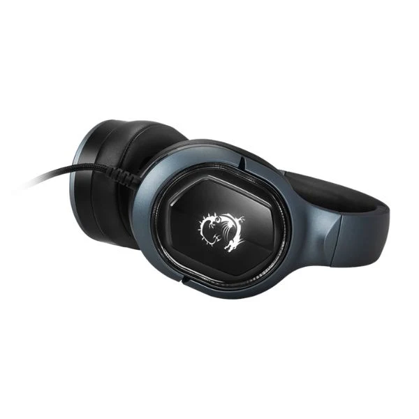 Audifonos Alambricos MSI Immerse GH50, sonido envolvente 7.1, diadema de metal plegable, luz mística RGB, PC/Mac - Image 4