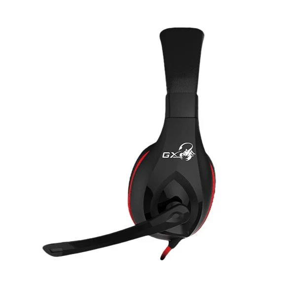Audifonos Genius Gaming HS-G560 Conector 3.5mm, reduccion de ruido, ligero 248 gramos , Microfono, Color negro/Rojo. - Image 5