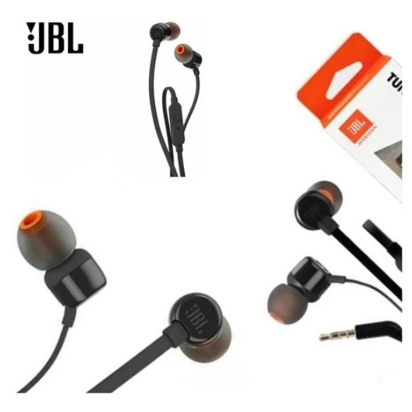Audífonos JBL Tune 110 In-Ear Cableados con Conector 3.5mm - Negro - Image 5