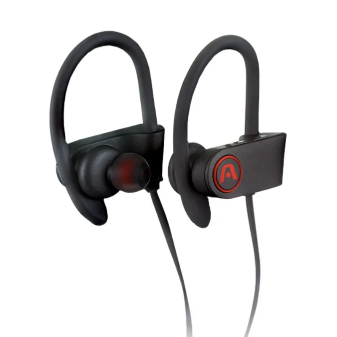 Audífonos Bluetooth Argom Ultimate Flex ARG-HS-2025BK Wireless con Micrófono y Control Integrado Negro - Image 3