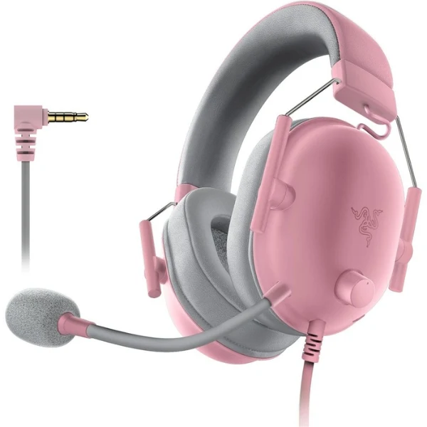 Audífono gamer Razer BlackShark V2 X para Xbox cableado Quartz Pink - RZ04-03241200-R - Image 4