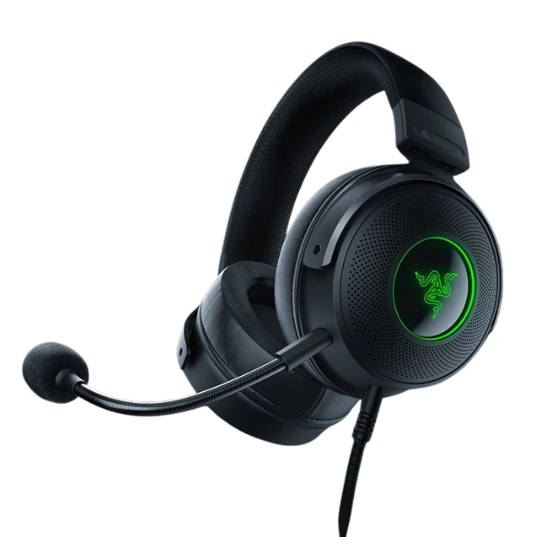 Audifonos Razer Kraken Ultimate RGB USB Gaming THX 7.1 Surround Sound con Cancelacion de ruido marco de aluminio y acero - Image 3