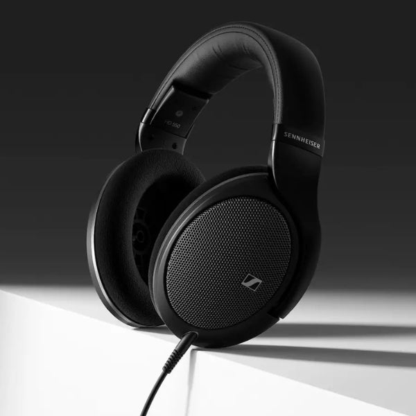 Audífonos Sennheiser HD 550 Over-Ear Open-Back Wired Headphones - Black - Image 6
