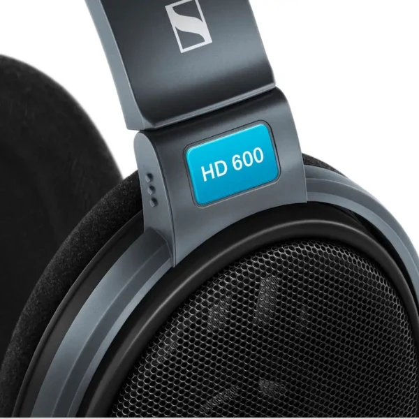 Audífonos Sennheiser HD 600 Hi-Res Audiophile Open Back Headphone - Black - Image 4