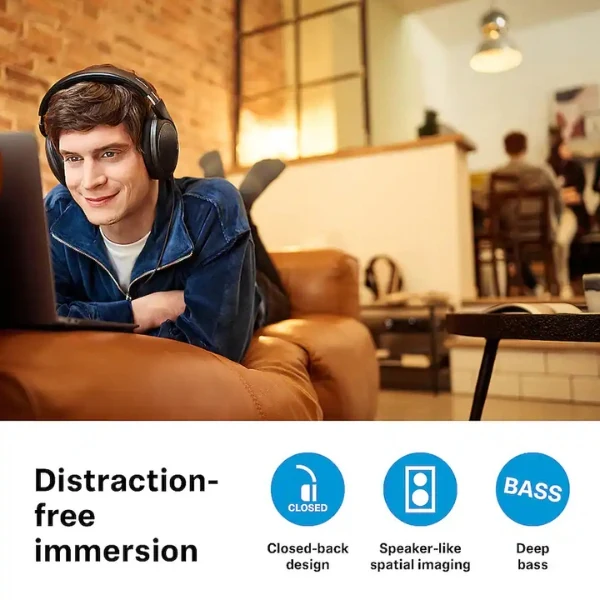 Audífonos Sennheiser HD 620S Headphones - Black - Image 10