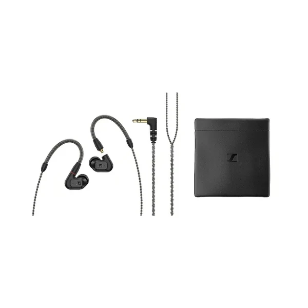 Audífonos Sennheiser IE 200 In-Ear Audiophile Headphones - Black - Image 3