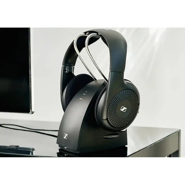 Audífonos Sennheiser TV Listener RS 120-W Wireless On-Ear Headphones - Black - Image 7