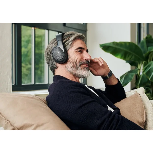 Audífonos Sennheiser TV Listener RS 120-W Wireless On-Ear Headphones - Black - Image 8