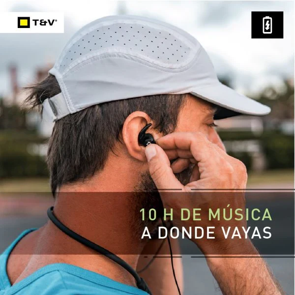 Audifonos Thonet & Vander Bluetooth Vr100 Neckband - Image 4