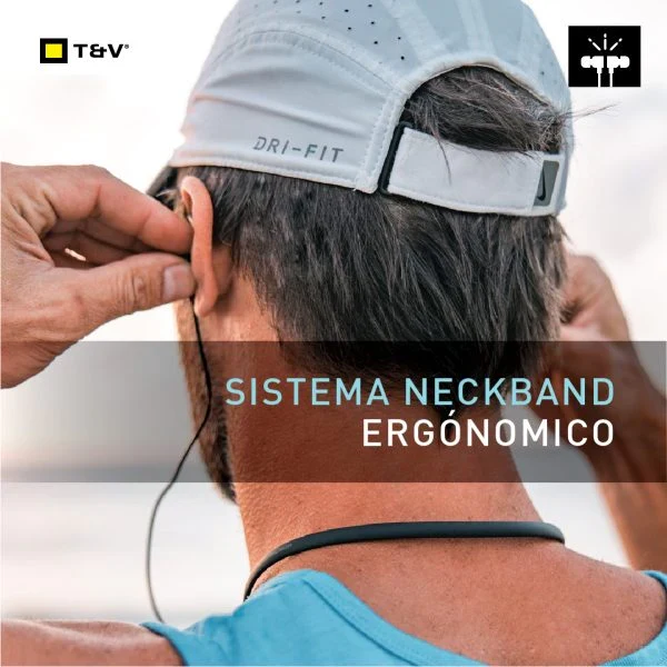 Audifonos Thonet & Vander Bluetooth Vr100 Neckband - Image 6