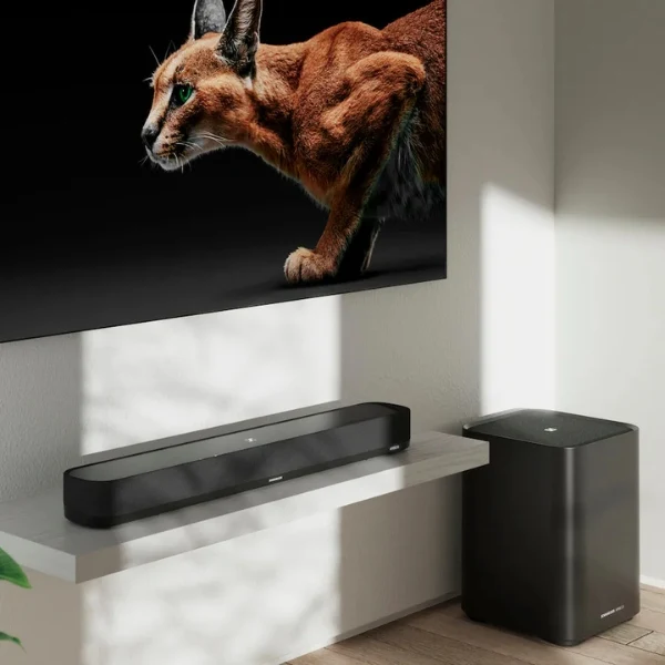 Barra de sonido Sennheiser AMBEO Soundbar Mini Compact Device with Adaptive Features and Multiple Connectivity - Black - Image 9