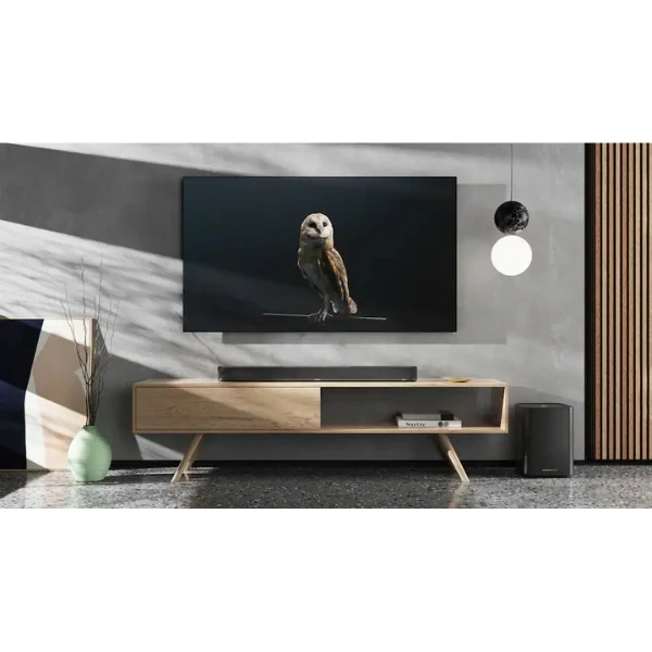 Barra de sonido Sennheiser AMBEO Soundbar Plus 7.1.4 Dual Built-in Subwoofers Advanced Streaming Connectivity - Black - Image 10
