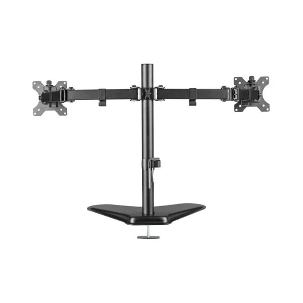 Base Estática Unno Tekno TM8001BK Doble Monitor TV 12"-32" Negro - Image 3
