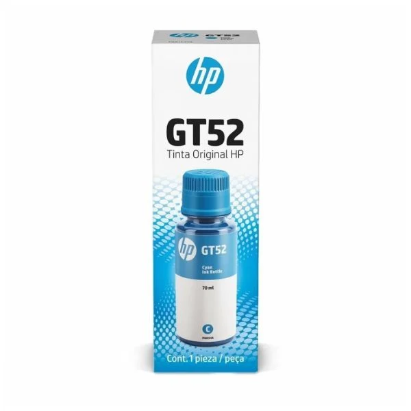 Botella de Tinta HP GT52 Cian Original (M0H54AL) - 70 ml - Rendimiento de hasta 8,000 páginas - Image 4