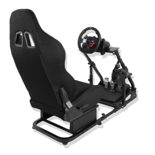 Cabina Marada Racing (Cockpit 30) Ajustable y Plegable – Compatible con Logitech G25, G27, G29, G920 – Incluye Asiento - Image 5