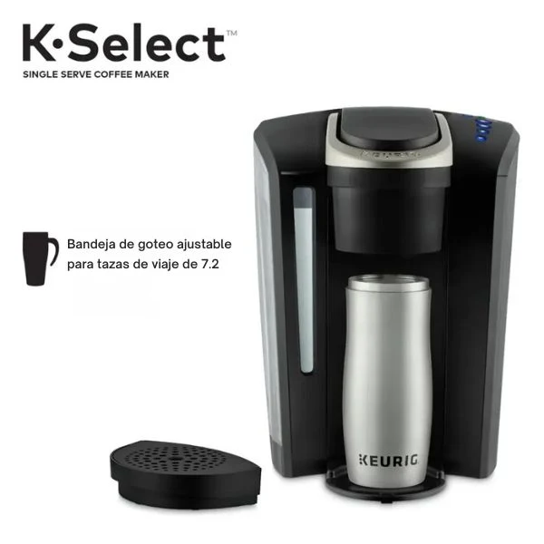 Cafetera Keurig K-Select Single-Serve K-Cup – Negra Mate - Image 6