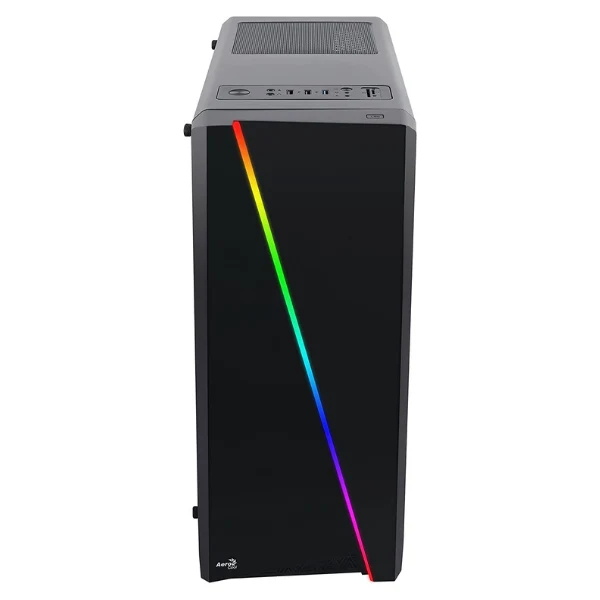 Case AeroCool Cylon RGB Mid Tower with Acrylic Side window, Black - Image 3