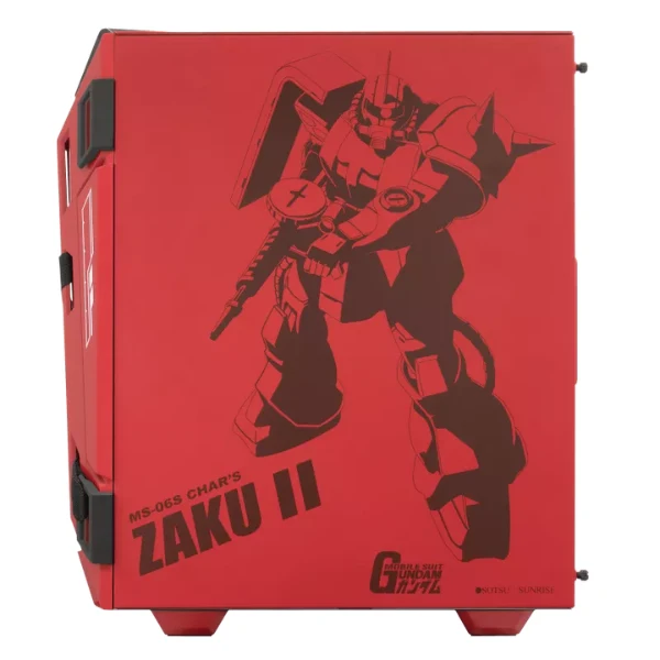 Case ASUS TUF Gaming GT301 ZAKU II Edition ATX mid-Tower 120mm Aura RGB Fan, Headphone Hanger,360mm Radiator, Gundam - Image 5