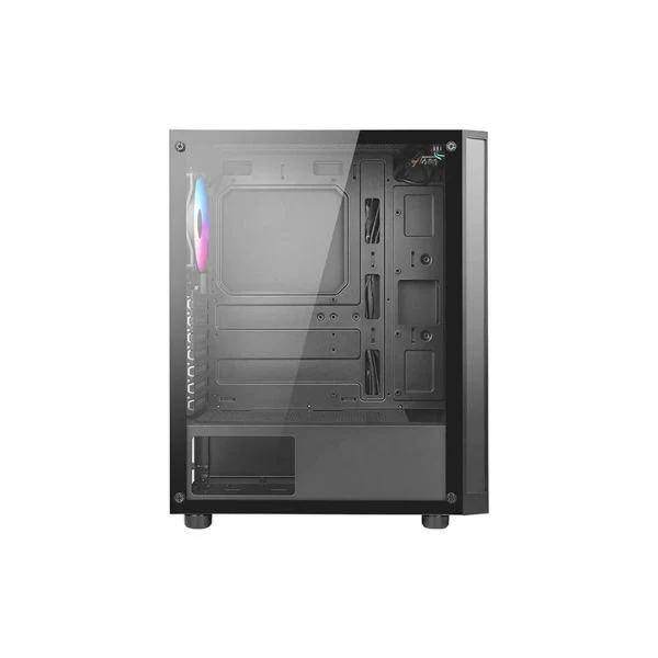 Case gaming AZZA SPECTRA 280B - Mid Tower - ATX - Negro - 3x USB - HD Audio - Fan ARGB - Vidrio Templado - Image 3