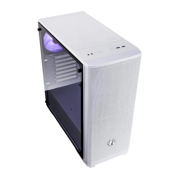 Case BIT FENIX Nova Mesh SE TG ARGB White Mesh ATX/Micro ATX/Mini ITX Temper Glass Aura SYNC/Mystic Light/RGB Fusion 2.0 - Image 3