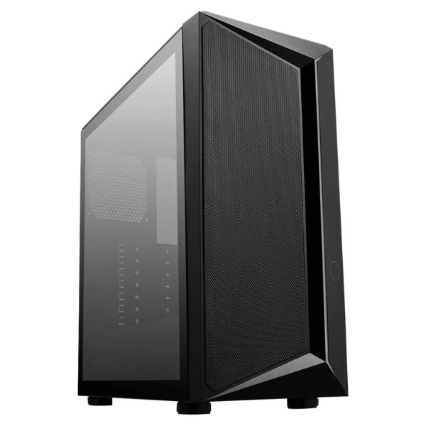 Case gaming Cooler Master CMP 510 Mid Tower negro - USB 3.0 - HD audio - Frontal malla-lateral vidrio - Image 2
