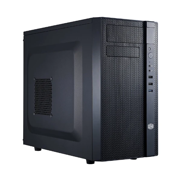 Case gaming Cooler Master N200/ Mini Tower/ Micro-ATX y Mini-ITX/ 1x USB 3.0 + 2x USB 2.0/ HD Audio/ Panel frontal mallado/ Negro - Image 3
