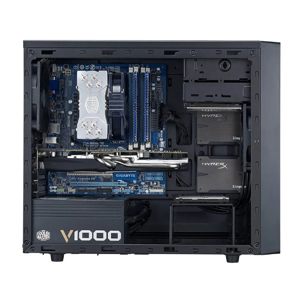 Case gaming Cooler Master N200/ Mini Tower/ Micro-ATX y Mini-ITX/ 1x USB 3.0 + 2x USB 2.0/ HD Audio/ Panel frontal mallado/ Negro - Image 5