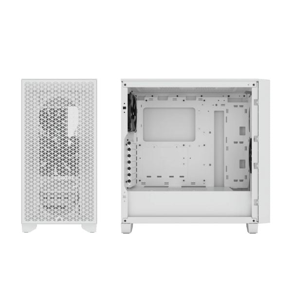 Case gaming Corsair 3000D Airflow/ Mid Tower/ ATX/ Vidrio Templado/ 2x Fan SP120/ Blanco - Image 7