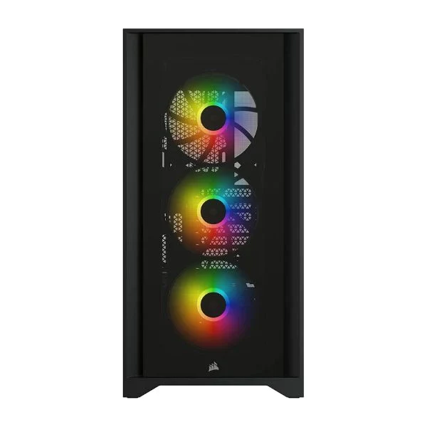 Case gaming Corsair iCUE 4000X RGB/ Mid Tower/ ATX/ 3x Fan ARGB 120mm/ Lateral Vidrio/ USB 3.0/ Negro - Image 2
