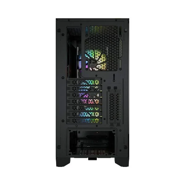 Case gaming Corsair iCUE 4000X RGB/ Mid Tower/ ATX/ 3x Fan ARGB 120mm/ Lateral Vidrio/ USB 3.0/ Negro - Image 6