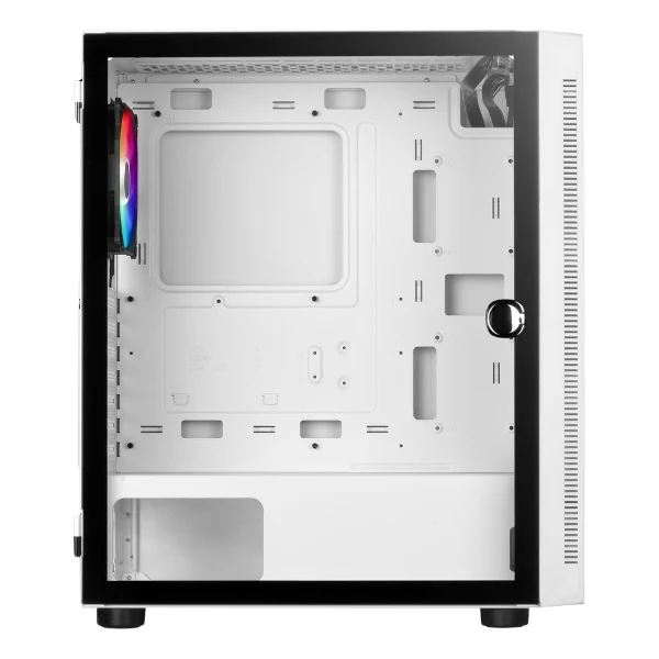 Case Gamdias Gaming ARGUS E4 Elite ATX/ 3xUSB/ HD Audio / FAN ARGB 12CM/ Lateral Vidrio Templado Blanco - Image 3